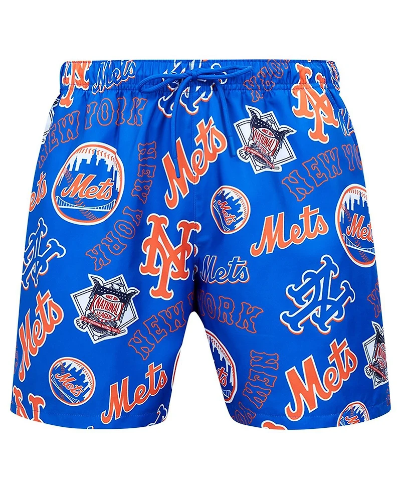 Pro Standard Men's Royal New York Mets Toss Logo Woven Shorts