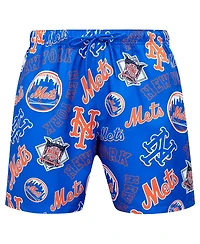 Pro Standard Men's Royal New York Mets Toss Logo Woven Shorts