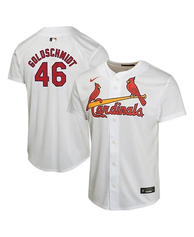 Nike Big Boys and Girls Paul Goldschmidt White St. Louis Cardinals Home Game Player Jersey