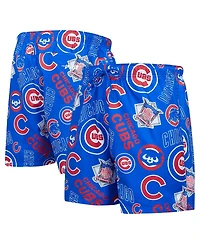 Pro Standard Men's Royal Chicago Cubs Toss Logo Woven Shorts