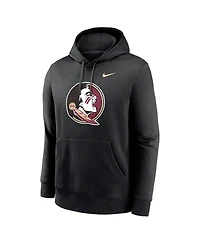 Nike Men's Florida State Seminoles Primetime Evergreen Club Fleece Pullover Hoodie