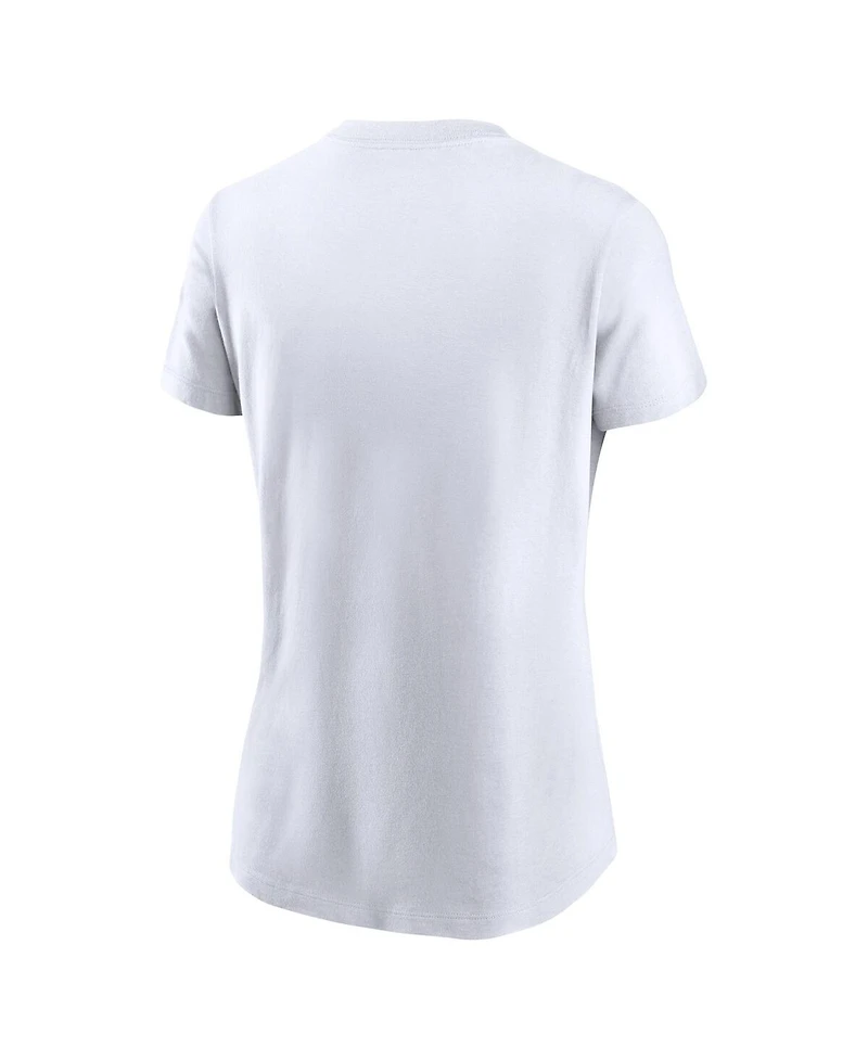 Nike Women's White Miami Dolphins Primary Logo T-Shirt