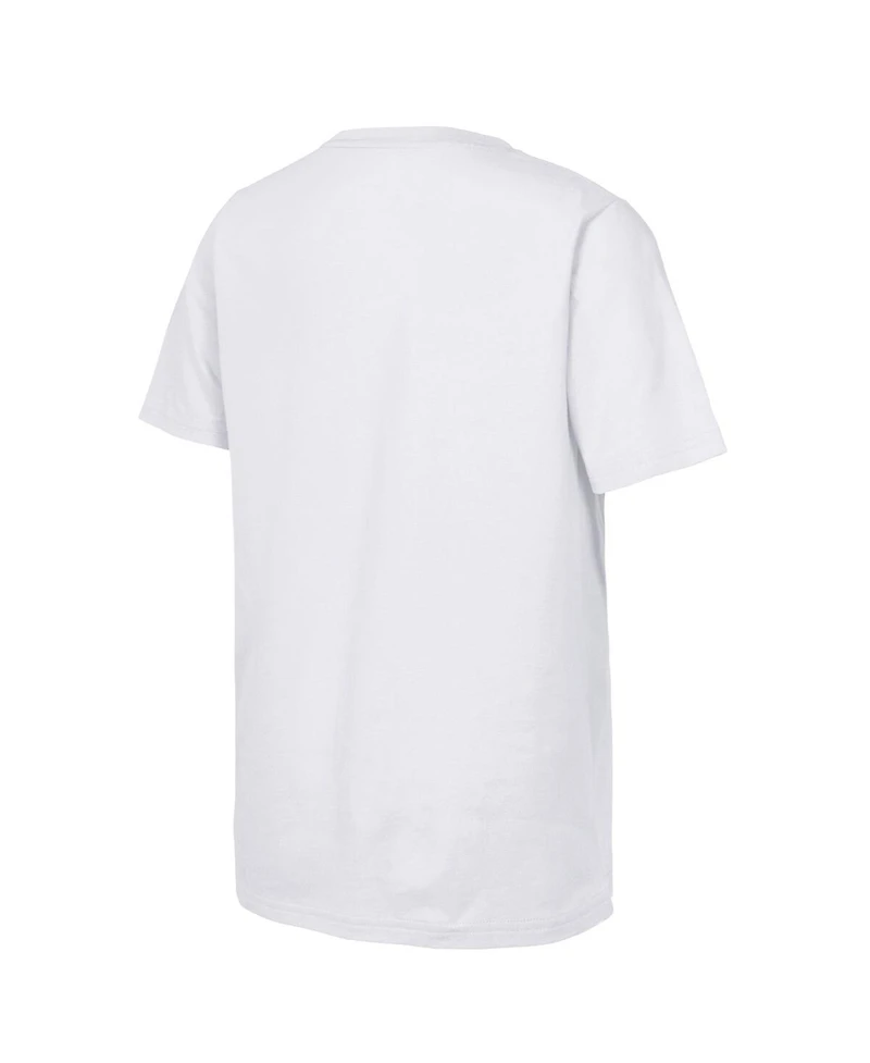 Outerstuff Big Boys and Girls White Team Usa Looney Tunes Gold Medal Winner T-Shirt