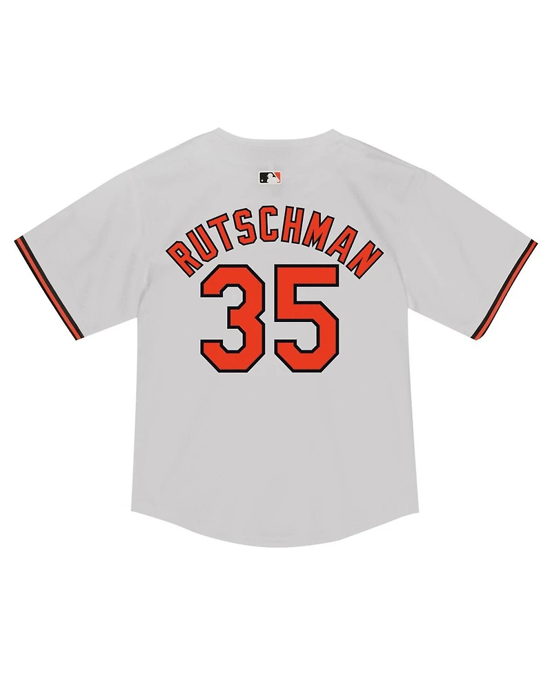 Nike Toddler Adley Rutschman White Baltimore Orioles Game Jersey