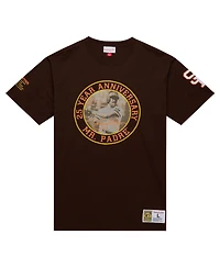Mitchell & Ness Men's Tony Gwynn Brown San Diego Padres Legends Photo Real T-Shirt