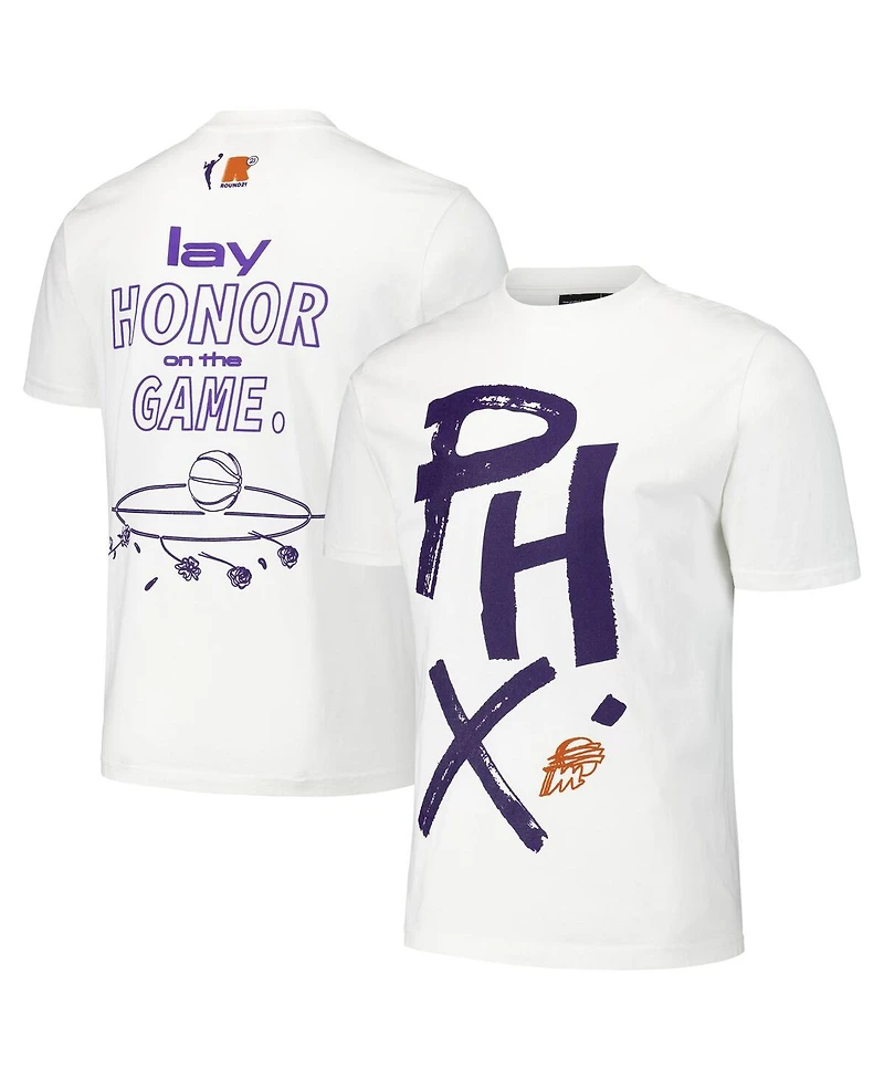 Round21 Men's and Women's White Phoenix Mercury Statement T-Shirt