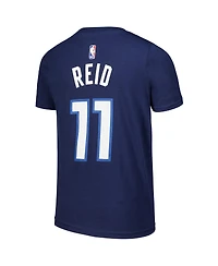 Nike Big Boys and Girls Naz Reid Navy Minnesota Timberwolves Icon Edition Name Number T-Shirt