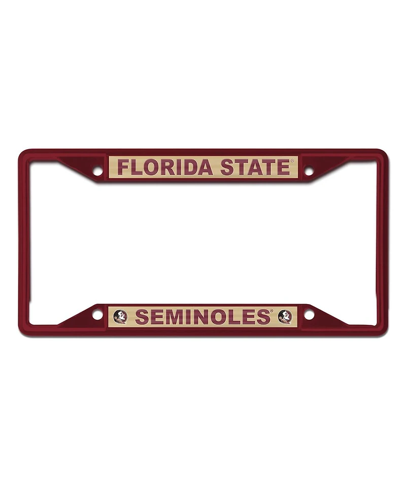 Wincraft Florida State Seminoles Chrome Color License Plate Frame