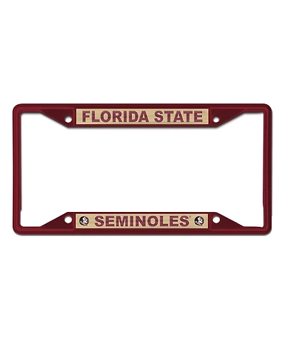 Wincraft Florida State Seminoles Chrome Color License Plate Frame
