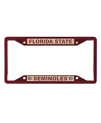 Wincraft Florida State Seminoles Chrome Color License Plate Frame