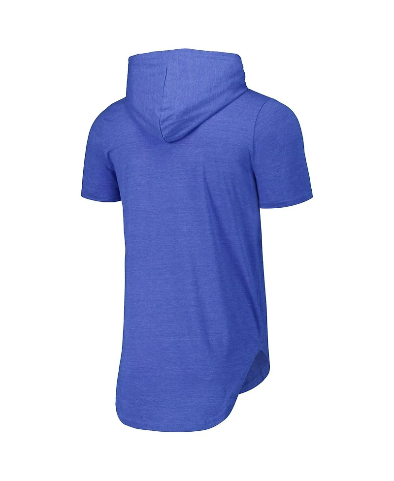 Majestic Men's Royal Seattle Mariners Tri-Blend Hoodie T-Shirt