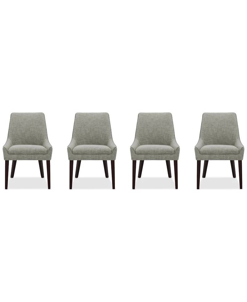 Everly Ii 4-Pc. Dining Chair Set, Created for Macy's