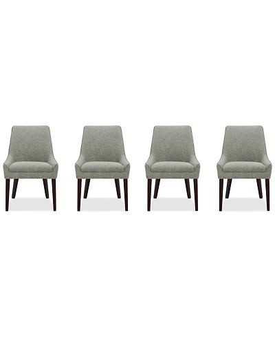 Everly Ii 4-Pc. Dining Chair Set, Created for Macy's