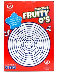 It'Sugar Big Fruity O's Candy Cereal Box, 16 oz.