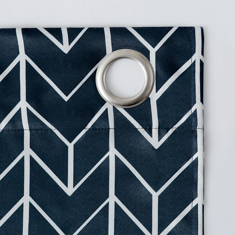 Kenwood Chevron Blackout Grommet Curtain Panel
