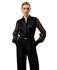 Ethereal Silk Shirt for Women