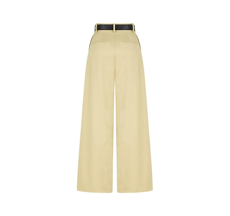 Nocturne Women's High Waist Pleated Pants