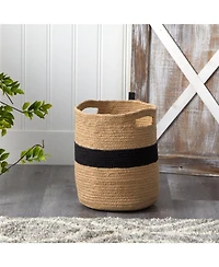 Slickblue 13.5" Handmade Natural Cotton Basket