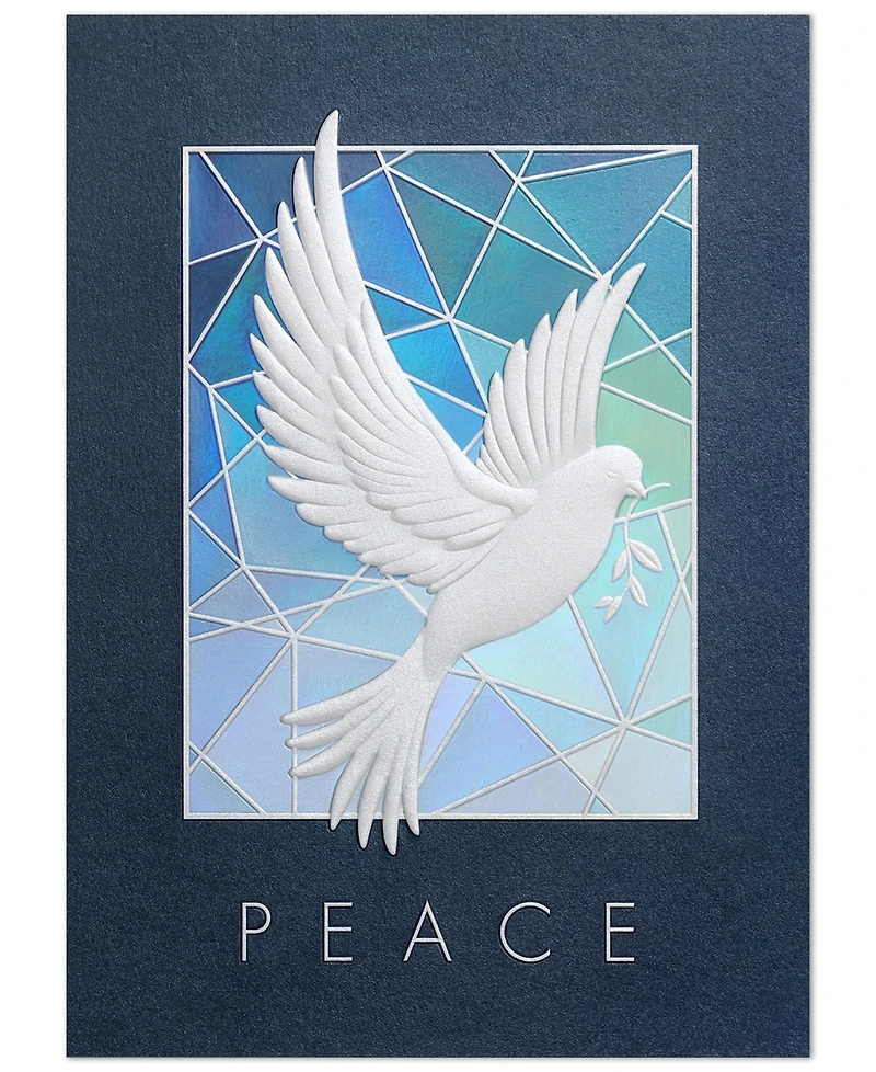 Masterpiece Studios Stained Glass Dove Holiday Boxed Cards
