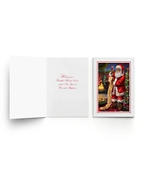 Masterpiece Studios Santa With List Holiday Boxed Cards