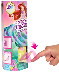Disney Princess Spin Reveal Ariel Fashion Doll Accessories with 11 Surprises