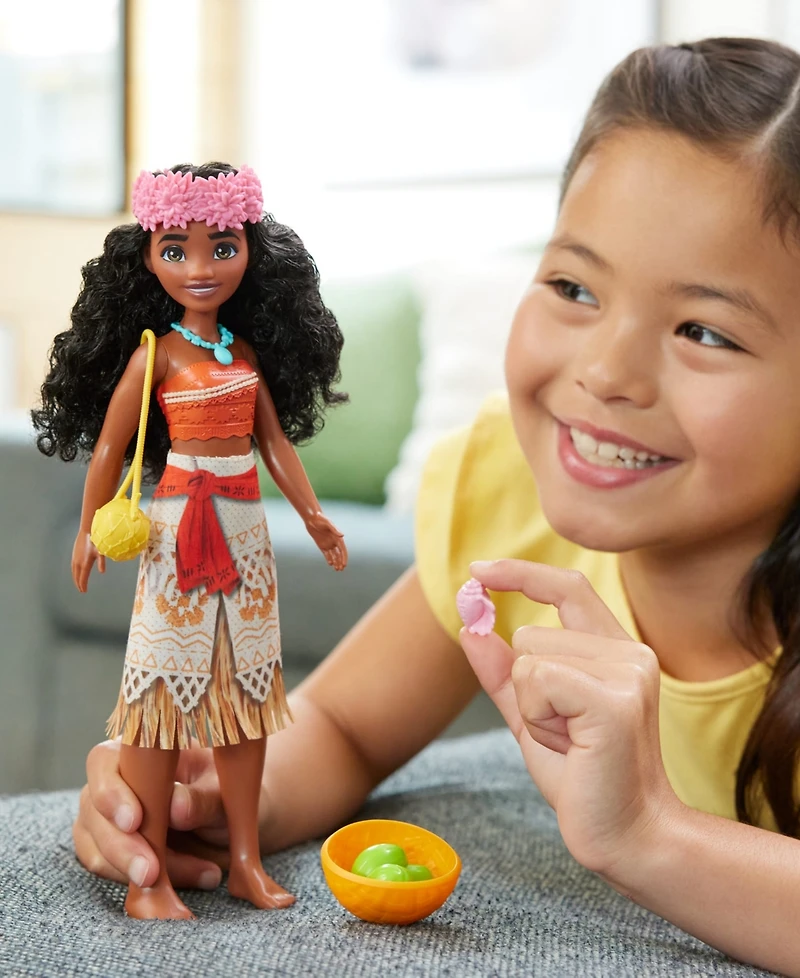 Disney Princess Island Adventure Moana Fashion Doll 6 Accessories