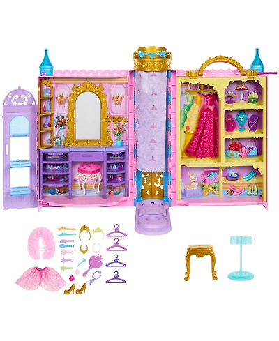 Disney Princess Ready for the Ball Closet with Fashions, Accessories & Storage