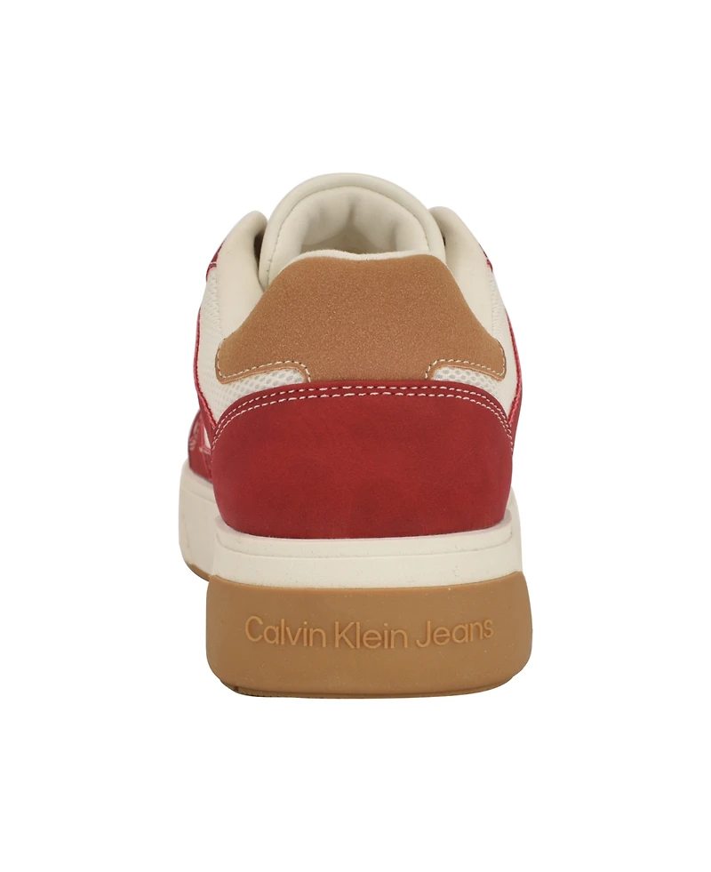 Calvin Klein Women's Ahliah Lace-Up Platform Casual Sneakers