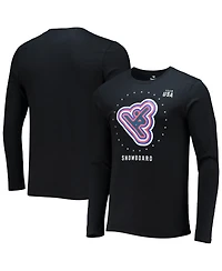 Fanatics Men's Black Team Usa Snowboarding Long Sleeve T-Shirt