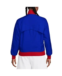 Nike Women's Royal Uswnt 224 Strike Anthem Full-Zip Jacket
