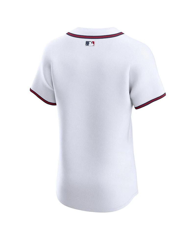Nike Men's White Atlanta Braves Home Elite Jersey