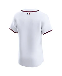 Nike Men's White Atlanta Braves Home Elite Jersey