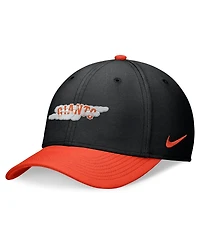 Nike Men's Black/Orange San Francisco Giants 2024 City Connect Swoosh Flex Hat