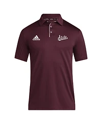Adidas Men's Maroon Mississippi State Bulldogs 2024 Coaches Aeroready Polo