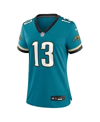Nike Women's Christian Kirk Teal Jacksonville Jaguars Prowler Throwback Game Jersey