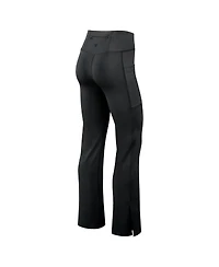 Fanatics Women's Black Miami Dolphins Studio Fitted Flared Leggings