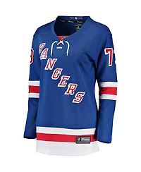 Fanatics Women's Matt Rempe Blue New York Rangers Home Breakaway Jersey