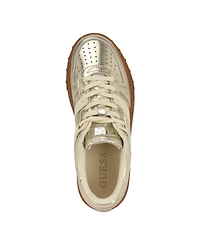 Guess Women's Inart Low Profile Sporty Gum Bottom Lace-Up Sneakers