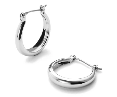 Ana Luisa Endless Hoop Earrings - Venus Silver