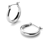 Ana Luisa Endless Hoop Earrings - Venus Silver