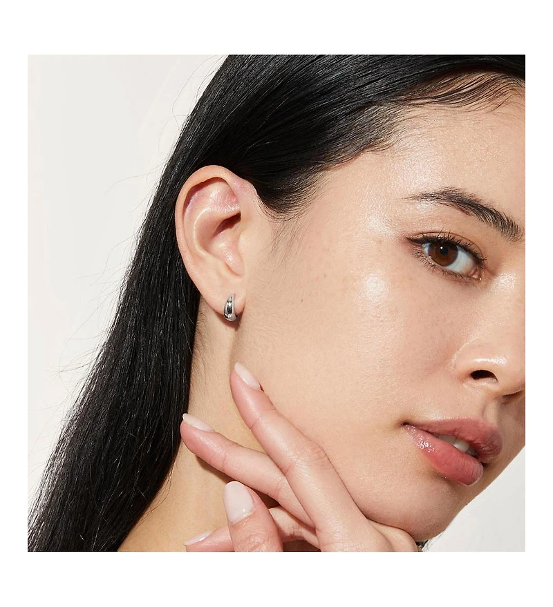 Ana Luisa Bold Huggie Hoops - Nate Silver