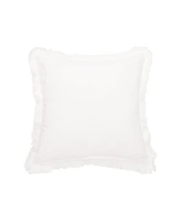 18" x 18" Botanical Hummingbird Spring Printed and Embellished Spring Easter Themed Accent Throw Pillow