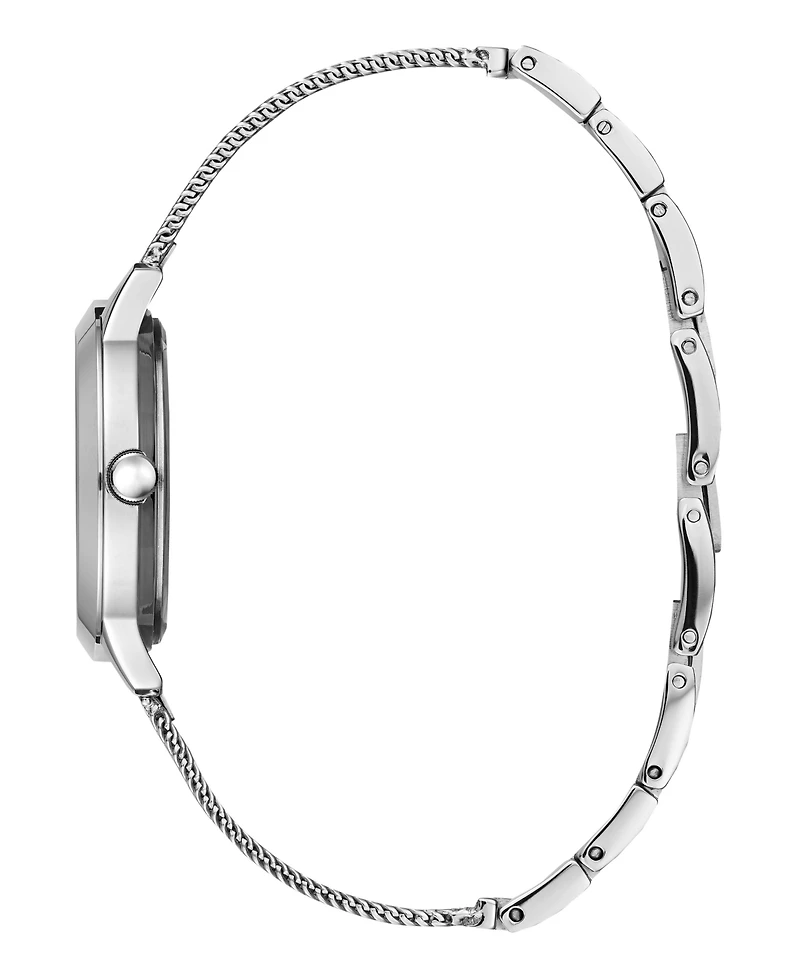 Guess Women's Analog Silver Tone Steel Watch