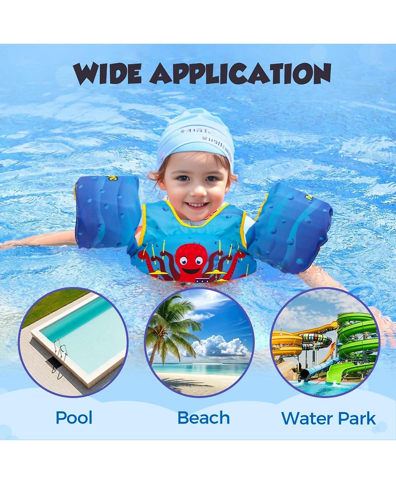 Body Glove Paddle Pals Life Jacket - Uscg Approved Kids Swim Vest