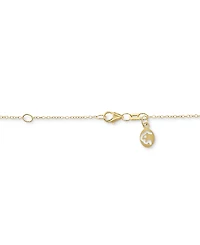 Effy Multi-Gemstone (7-1/10 ct. t.w.) & Diamond (1/4 ct. t.w.) Cluster Halo 18" Pendant Necklace in 14k Gold