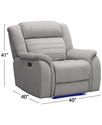 Abbyson Living 40" Power Fabric Reclining Chair