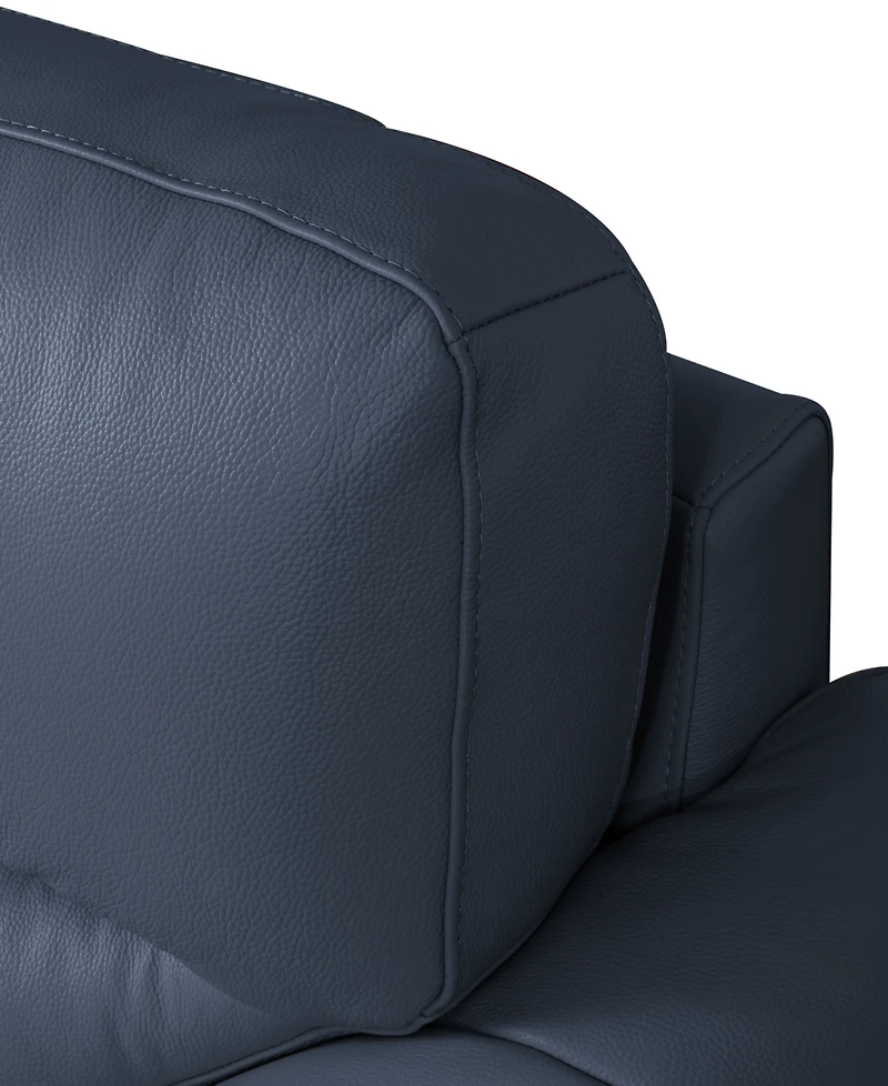 Abbyson Living 44" Top Grain Leather Chair