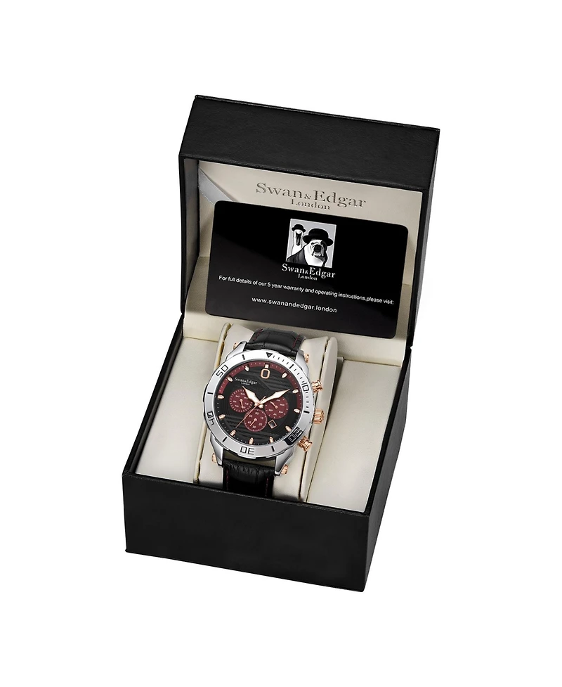 SE1512 Swan & Edgar Hand Assembled Ascent Automatic Red