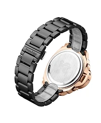SE01092 Swan & Edgar Hand Assembled Grand Speed Automatic Black