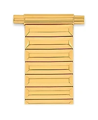 Speidel Men's Twist-o-Flex 16-22MM Adjustable End Bands Gold- Regular, Straight End